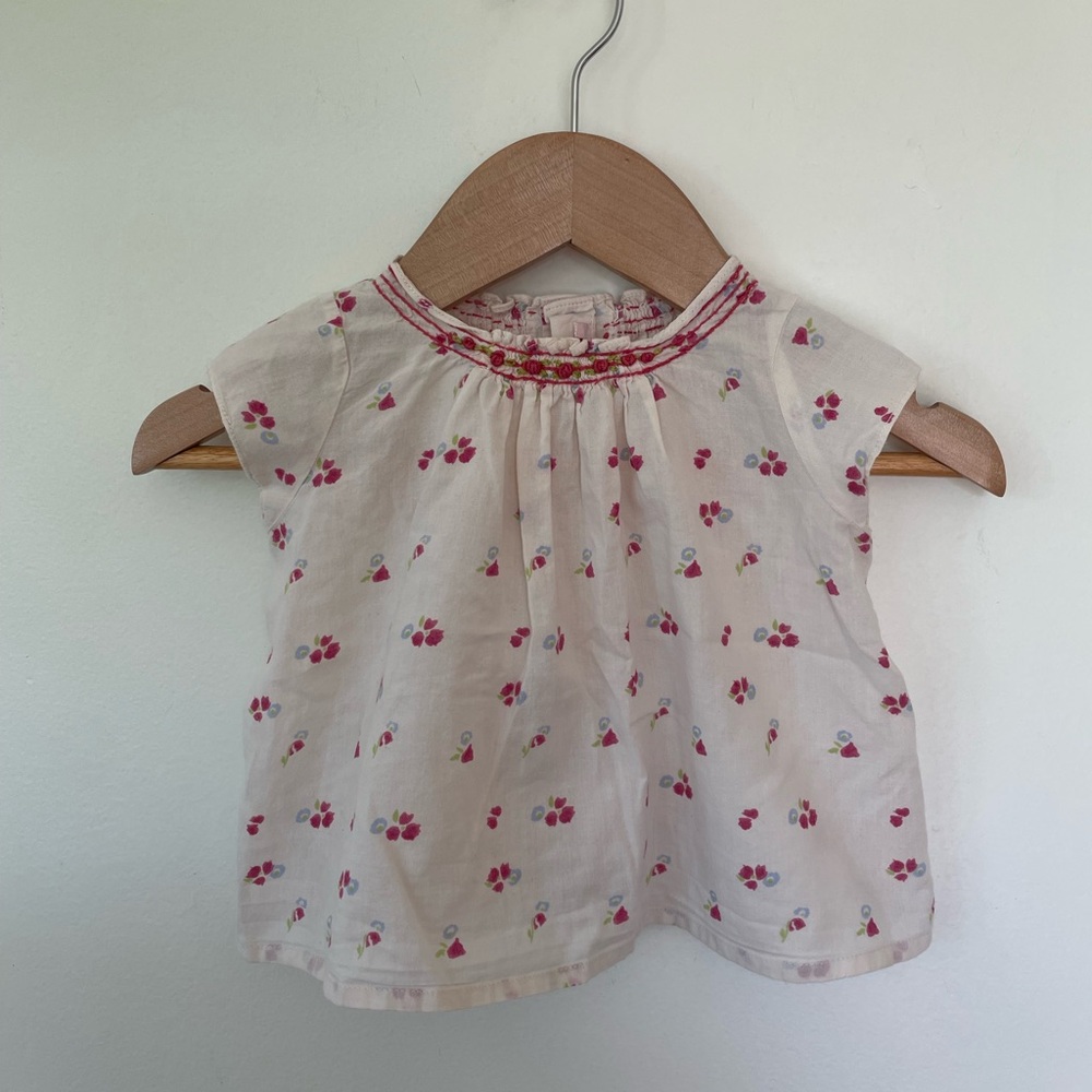 Bonpoint Floral Cotton Top
